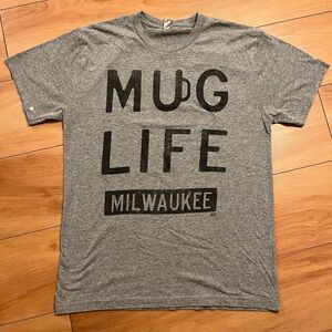 Gray Graphic Milwaukee T-Shirt
